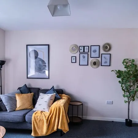 Modern Manchester 1 Bed Apartment Exterior photo