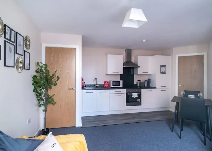 Modern Manchester 1 Bed Apartment